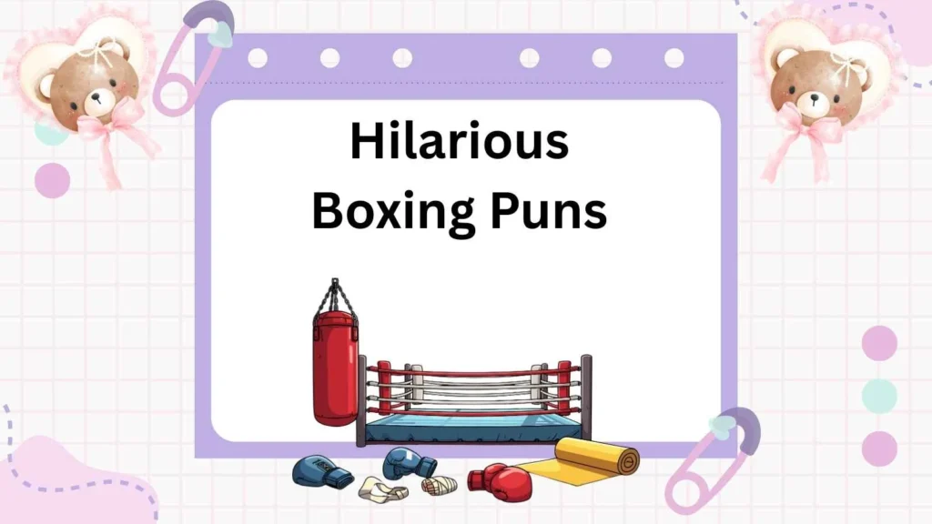 Hilarious Boxing Puns