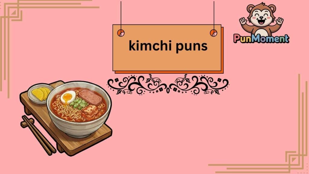 kimchi puns