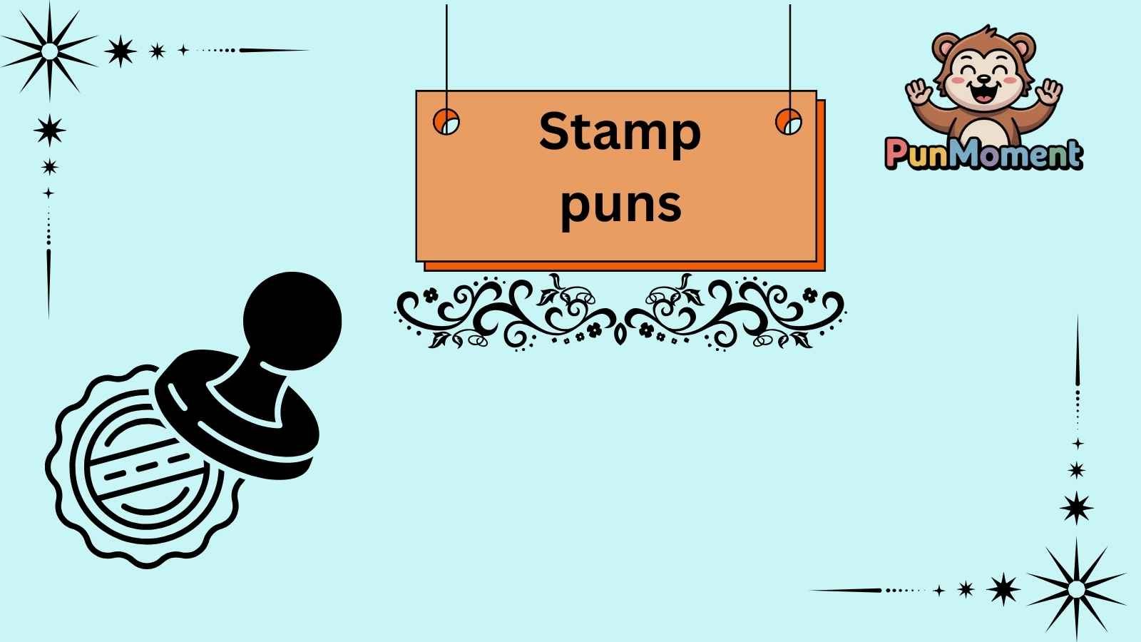 Stamp puns