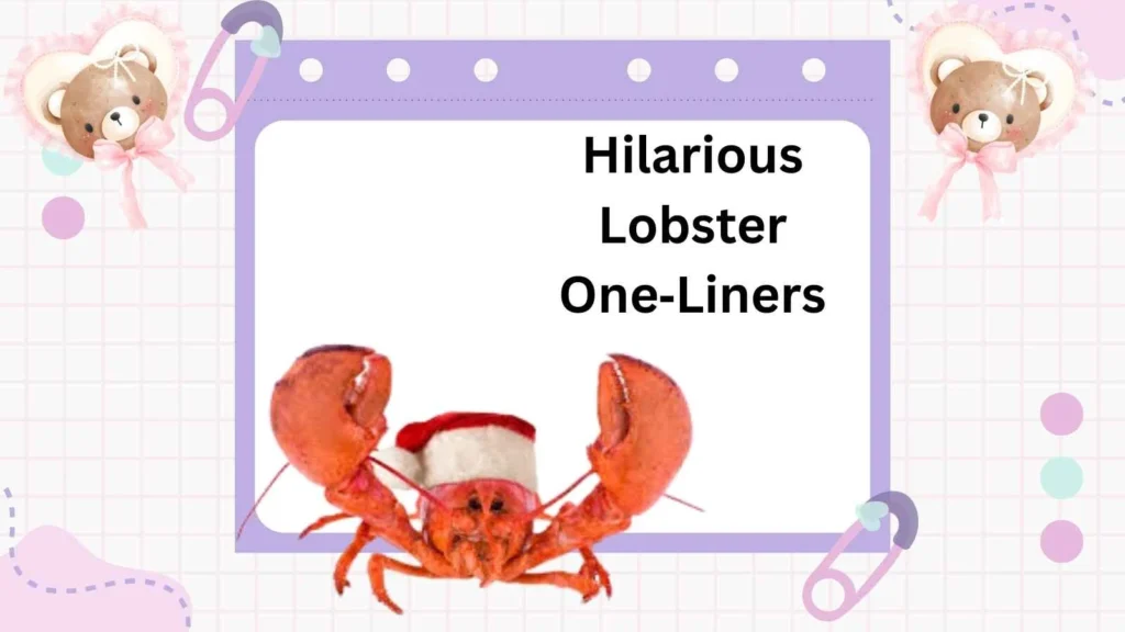 Hilarious Lobster One‑Liners