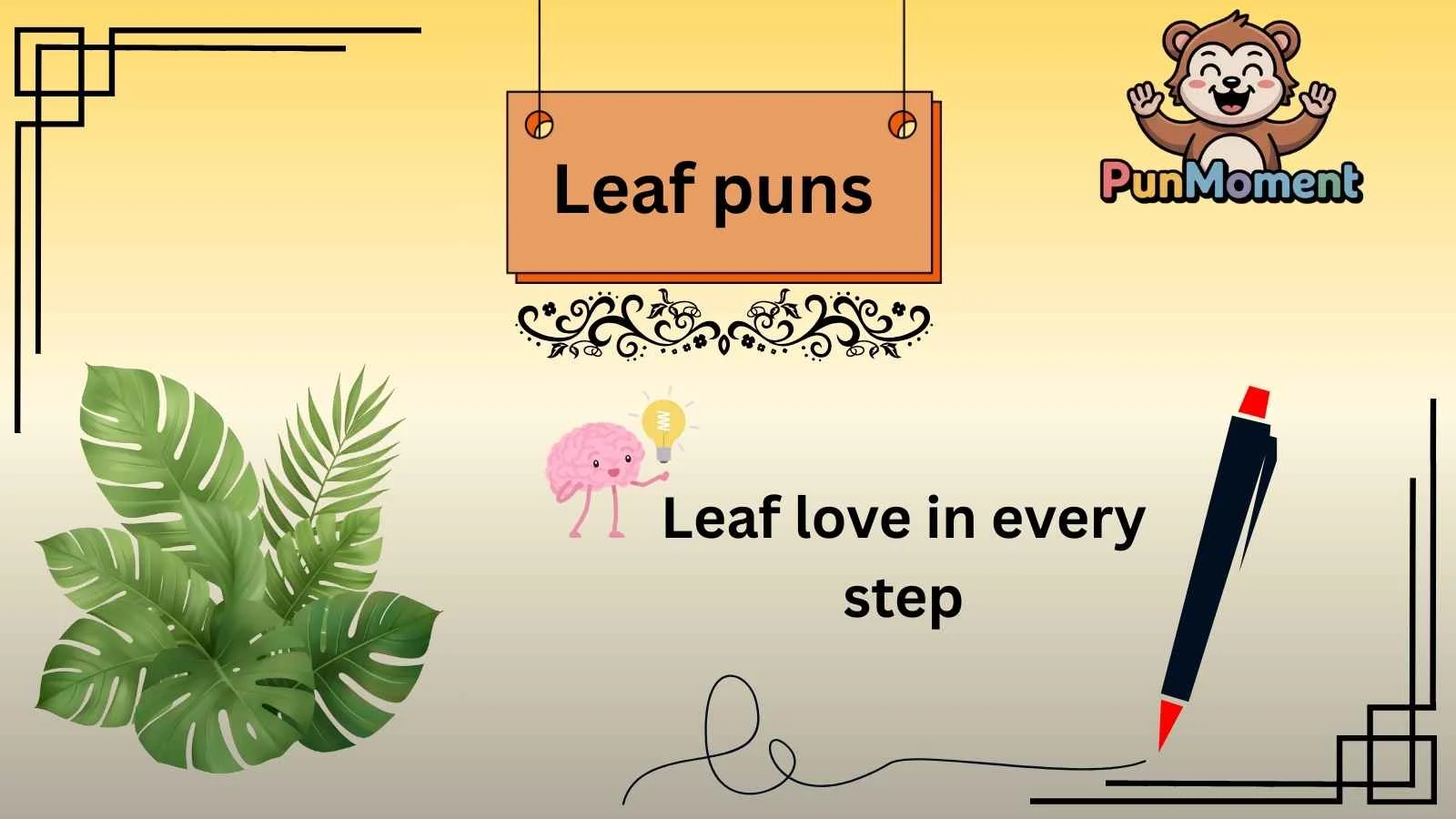 Leaf puns