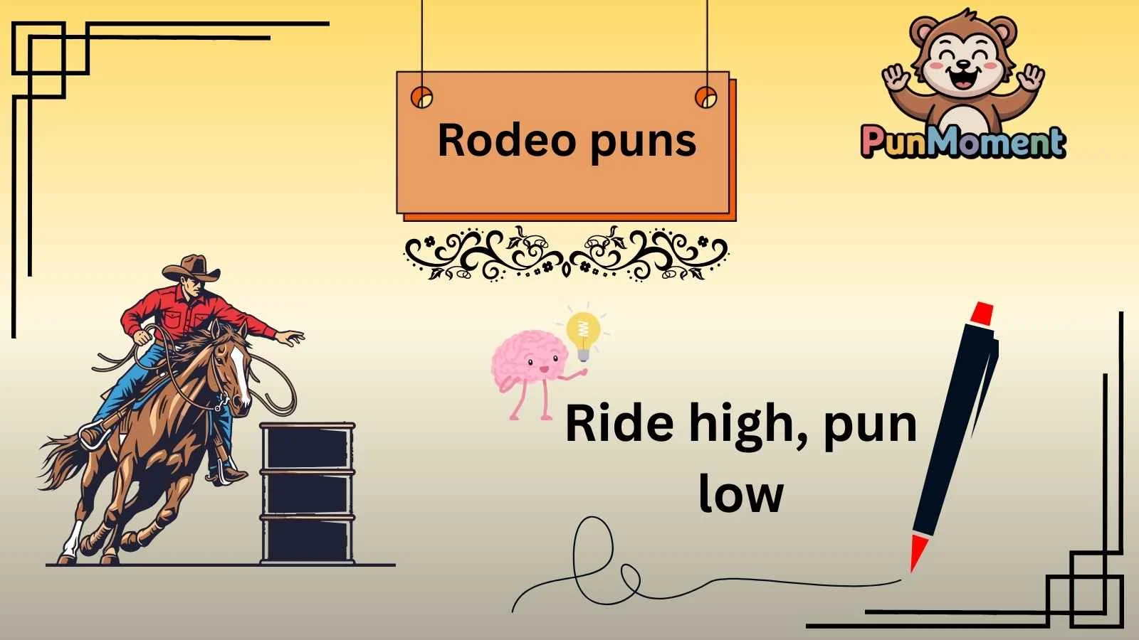 Rodeo puns
