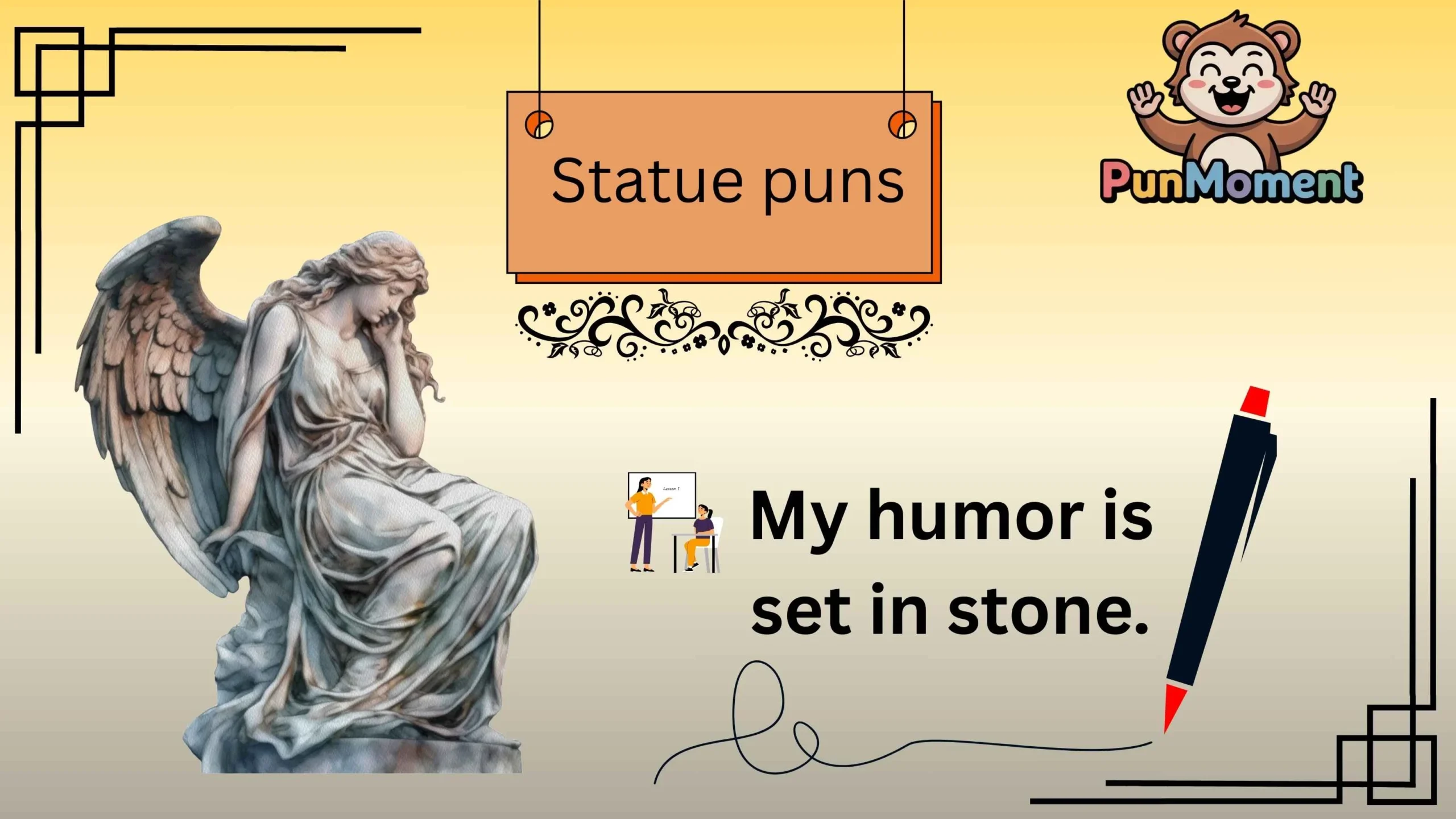Statue puns