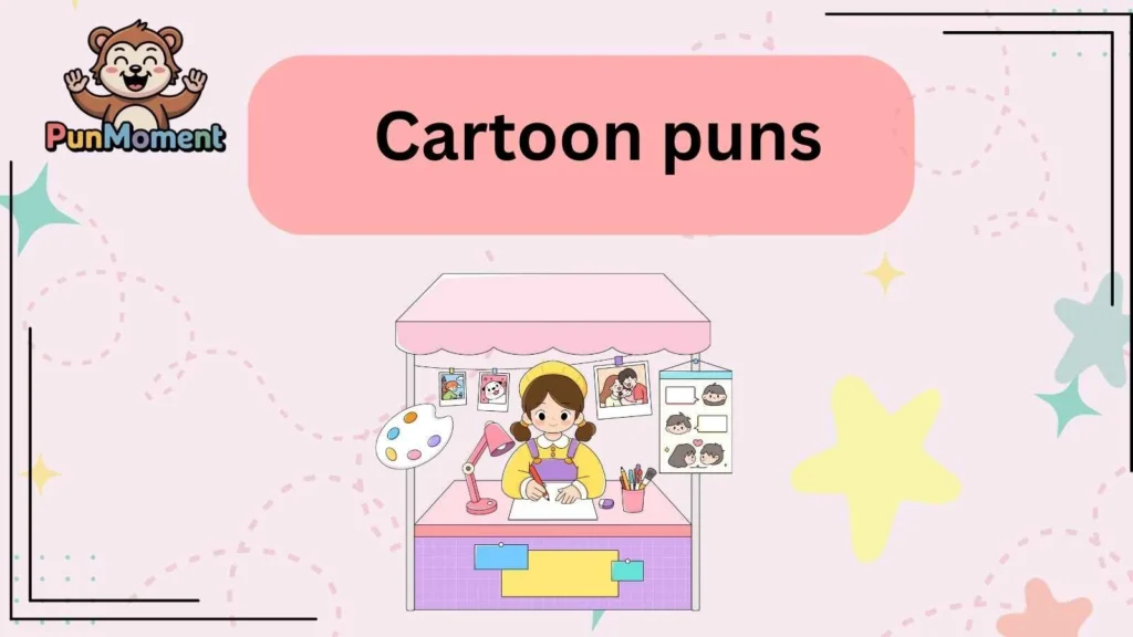 Cartoon puns