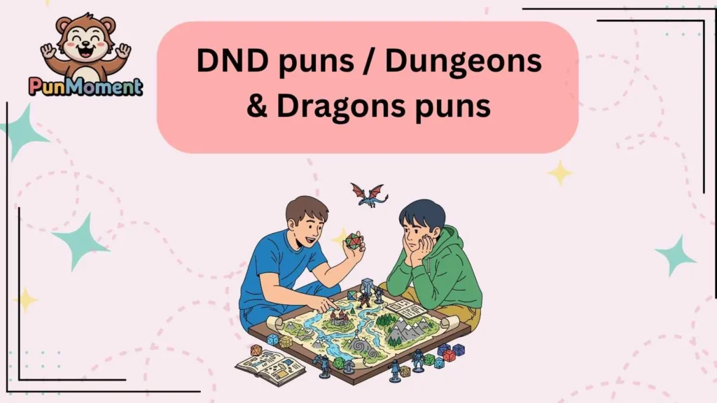 DND puns / Dungeons & Dragons puns