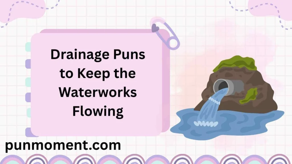 Drainage Puns to Keep the Waterworks Flowing