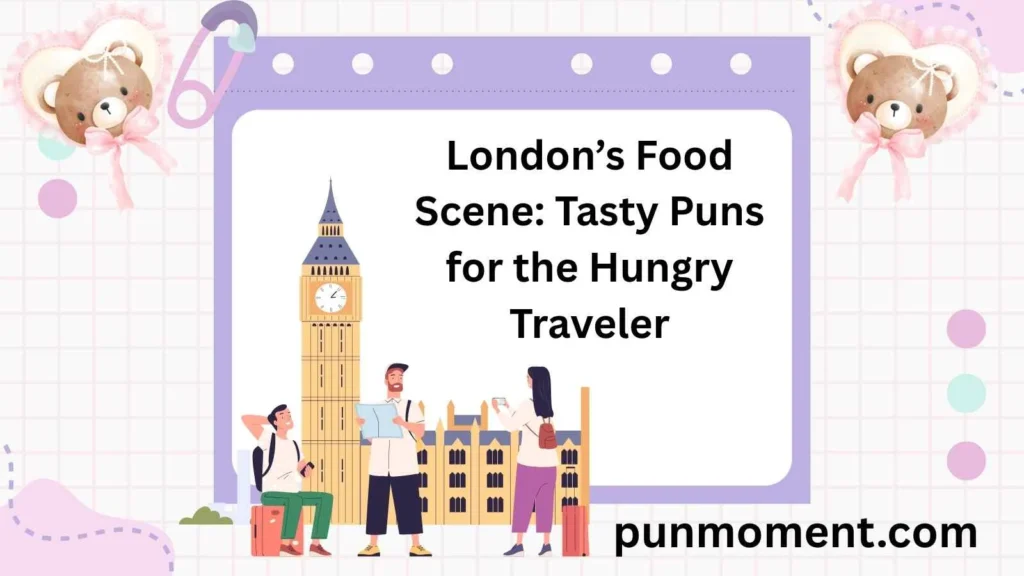 London’s Food Scene: Tasty Puns for the Hungry Traveler